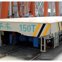 山東泰安起重機專業(yè)生產(chǎn)銷售—150t電動旋轉(zhuǎn)運行平車